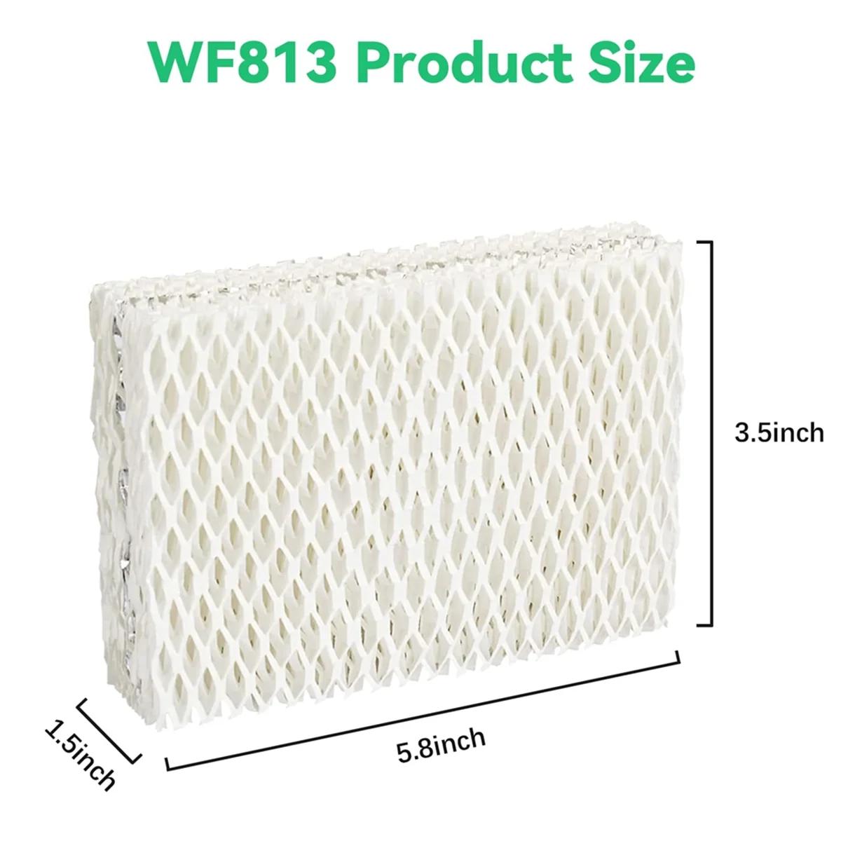 A20M WF813 Humidifier Filters Replacement Compatible for EQWF813 PCWF813 Relion RCM832 Cool Mist Humidifiers Filter