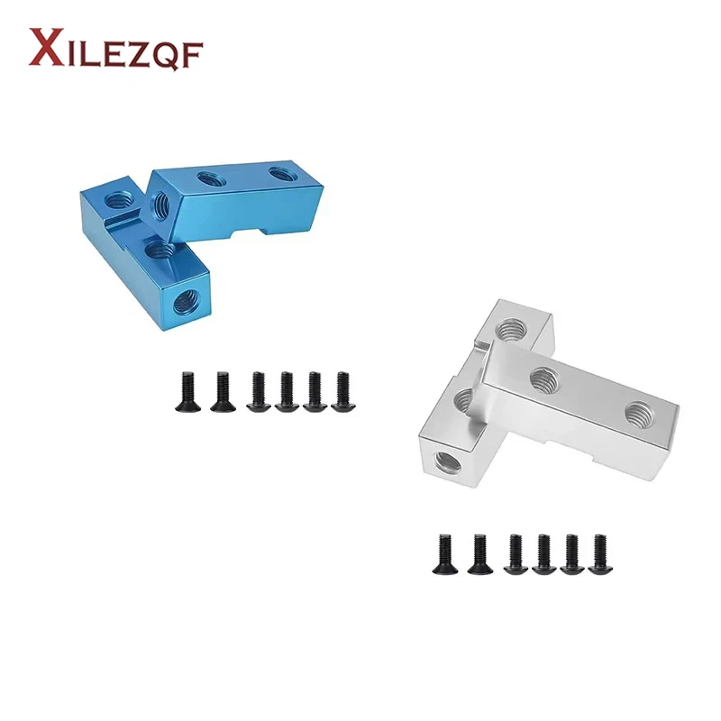 XILEZQF Aluminum Servo Stay Mount for Tamiya CW01 LunchBox Wild One DF02 DT02 Hornet Super Hotshot ClodBuster BullHead RC Car