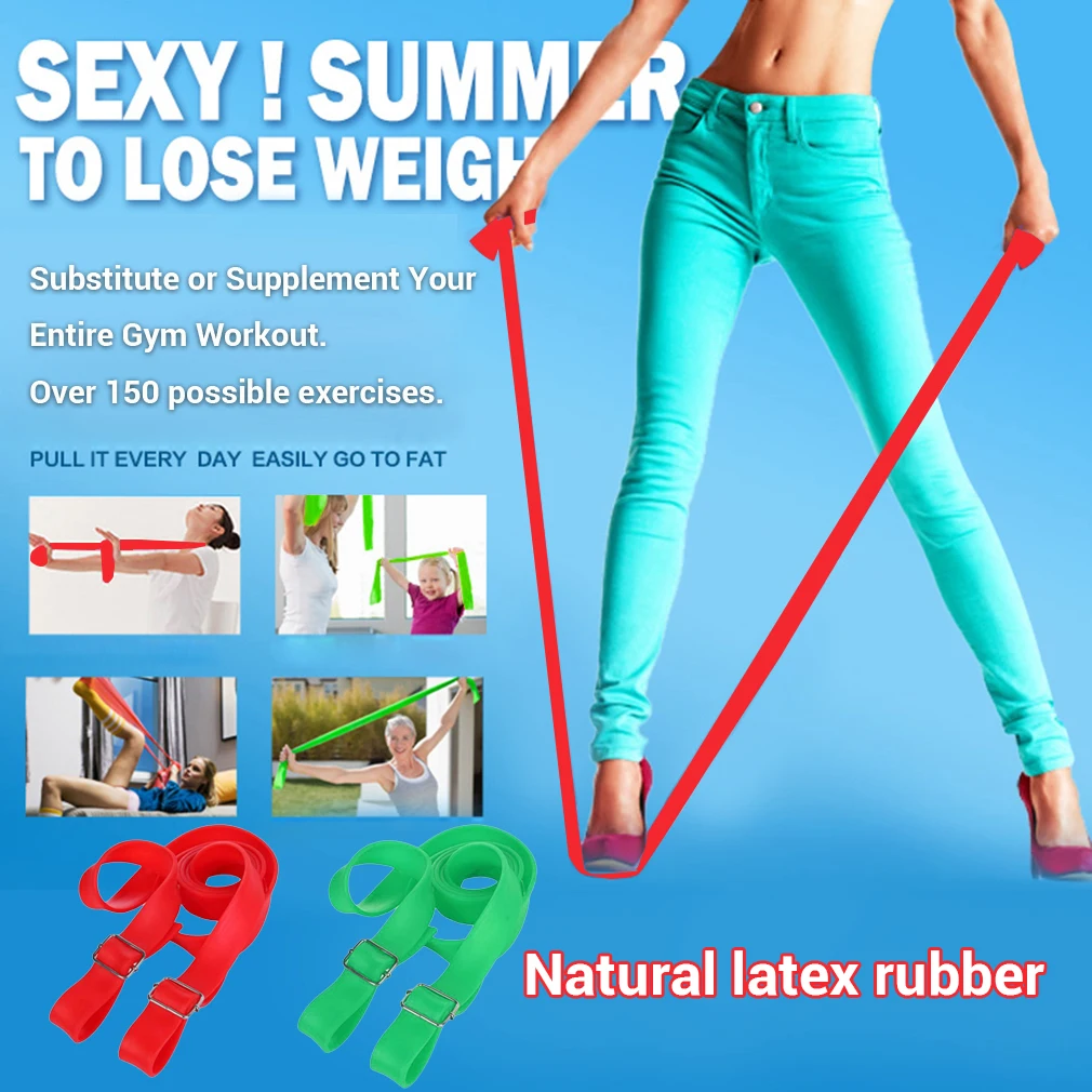 Sales Promotion New Heavy Resistance Fitness Band Stretch Body Shape Rope Strength Training Wholesale