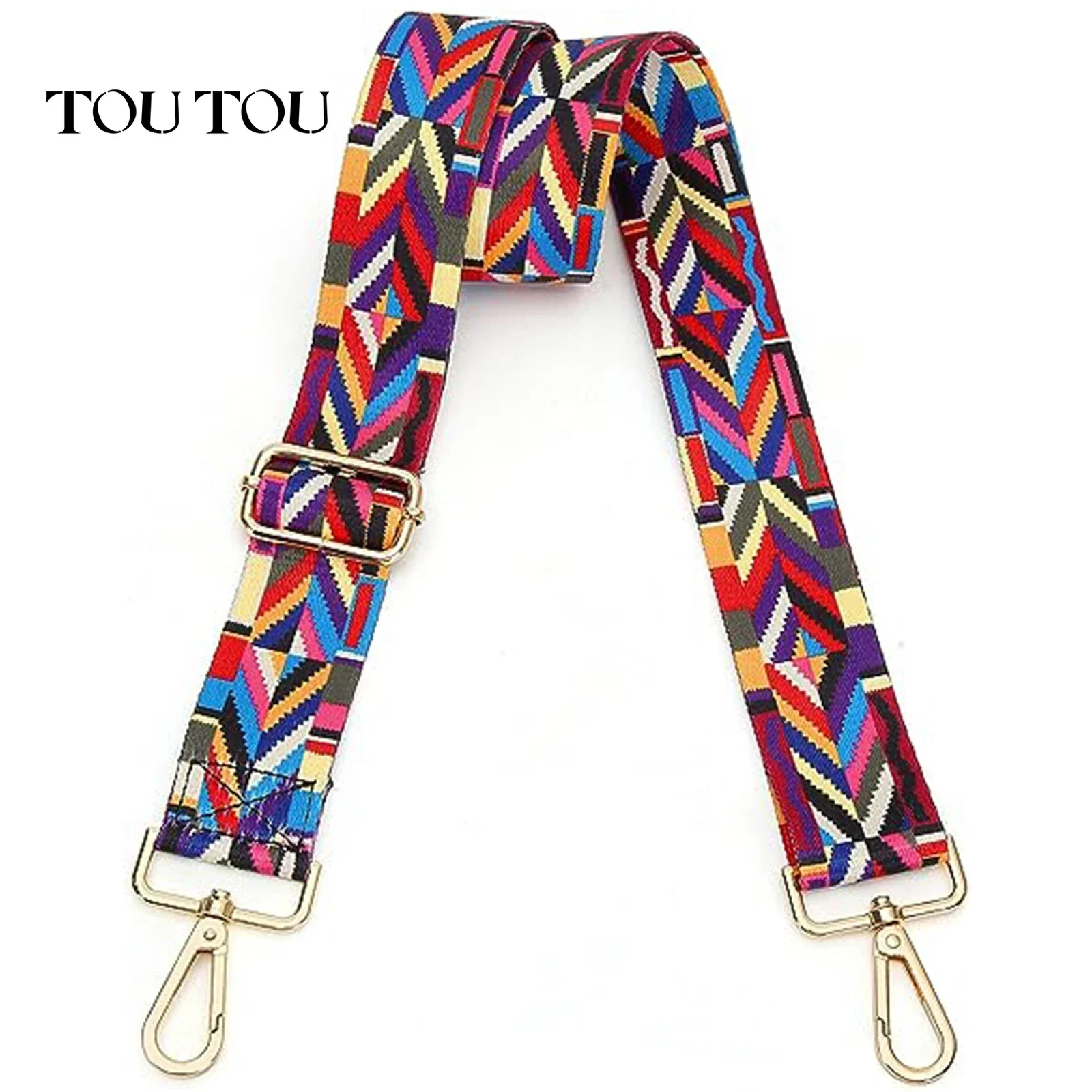 TOUTOU Adjustable Shoulder Strap for Women Bag Strong Durable Multi-function Colorful Crossbody Strap Long Female Christmas Gift