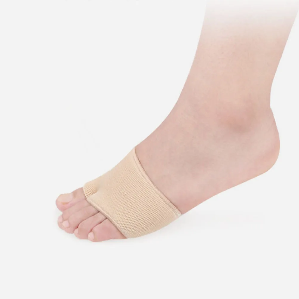 

2Pcs Thumb Protectors Forefoot Cushions Non-Slip Half Insoles High Heels Shoes Breathable Sweat-Absorbent Comfortable Front Foot