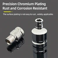 Double Square Head Socket Adapter Converter Reducer Set 1/4 3/8 1/2 Impact Drive Ratchet Wrench Socket Adaptor Repair Hand Tool 6