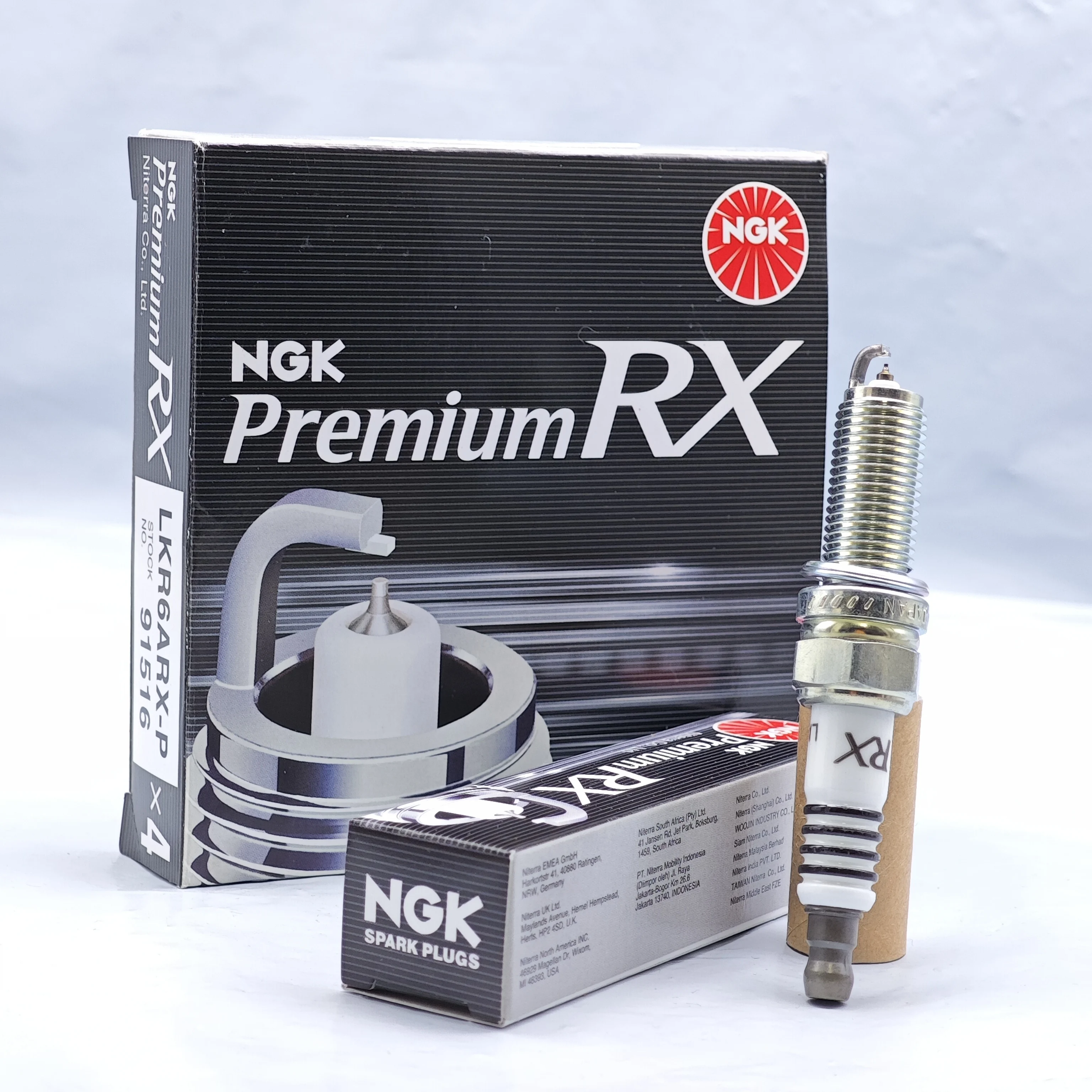 

3pcs 4pcs Original NGK Ruthenium High Ignitability Spark Plug Upgrade SILKR6D10G
