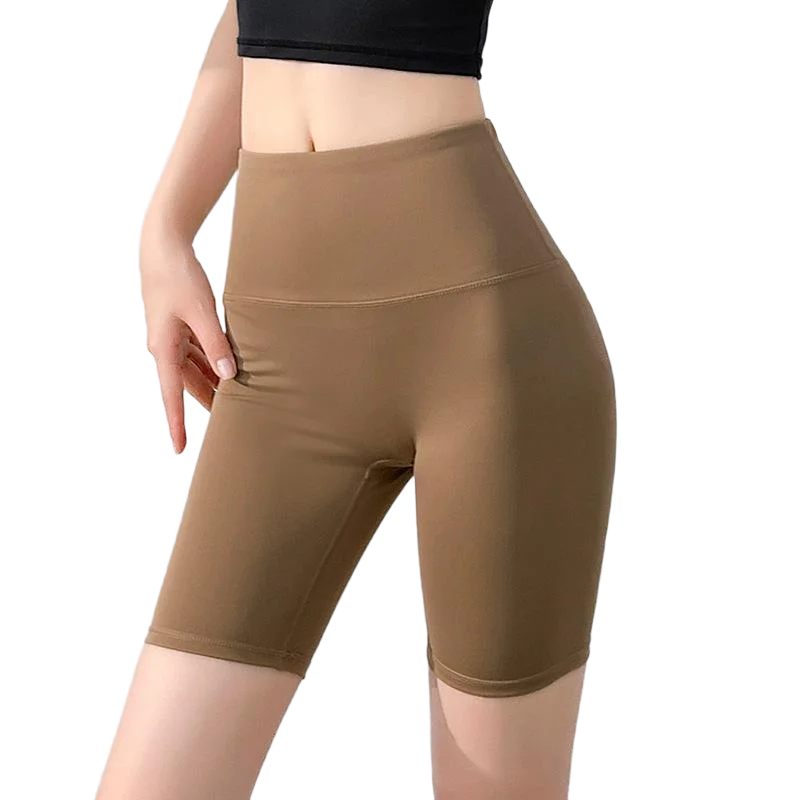 Pantalones Cortos Deportivos LA KACO de Cintura Alta para Yoga y Golf, Ajustados y Levanta Glúteos, Pantalones de Fitness Modernos y Ceñidos