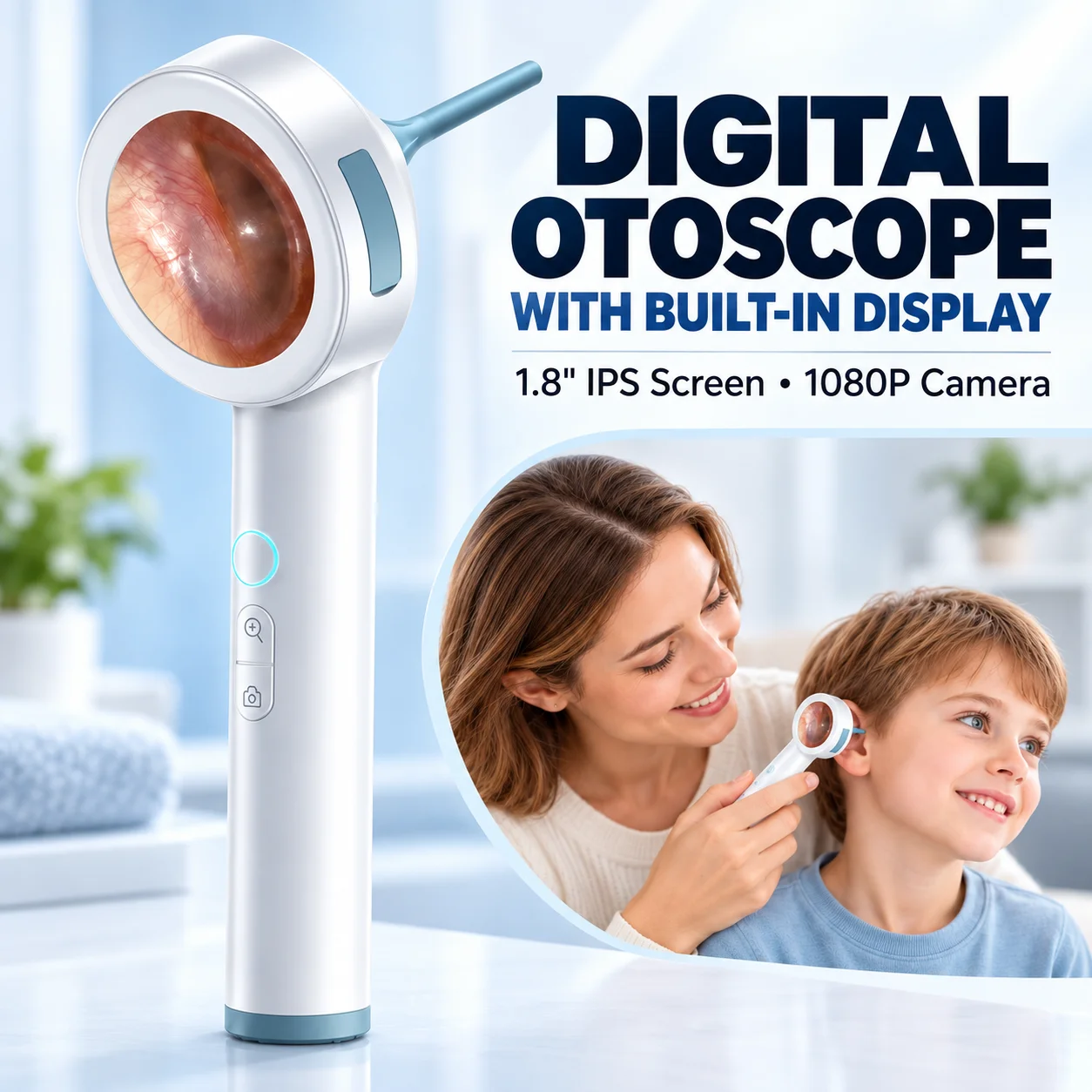 Handheld Smart HD Otoscope 1.3