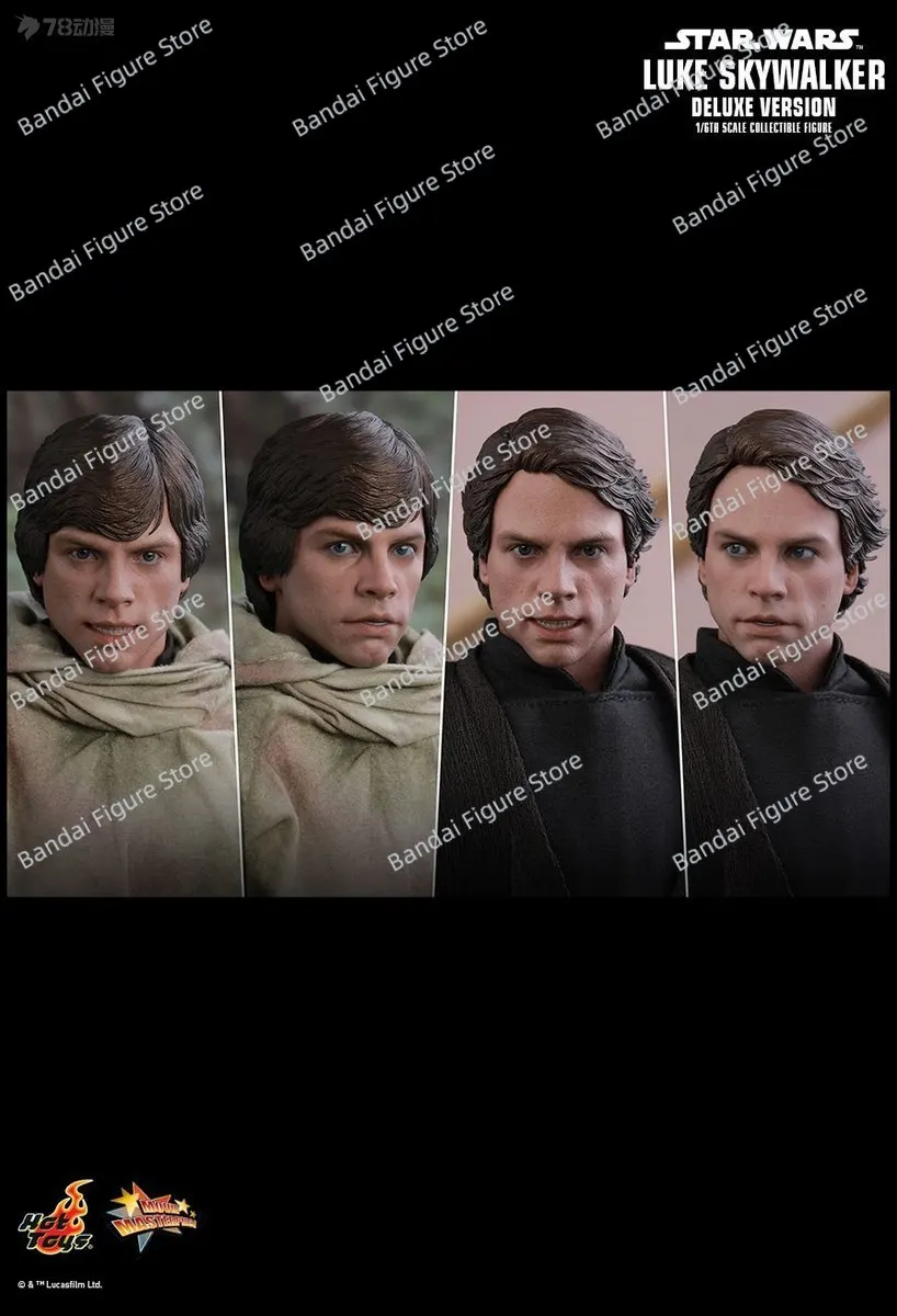HT HotToys MMS517 1/6 Kolekcjonerska Figurka Luke Skywalker Star Wars Odważny Chłopiec Delikatny 12" Pełny Zestaw Model Żołnierza Prezent
