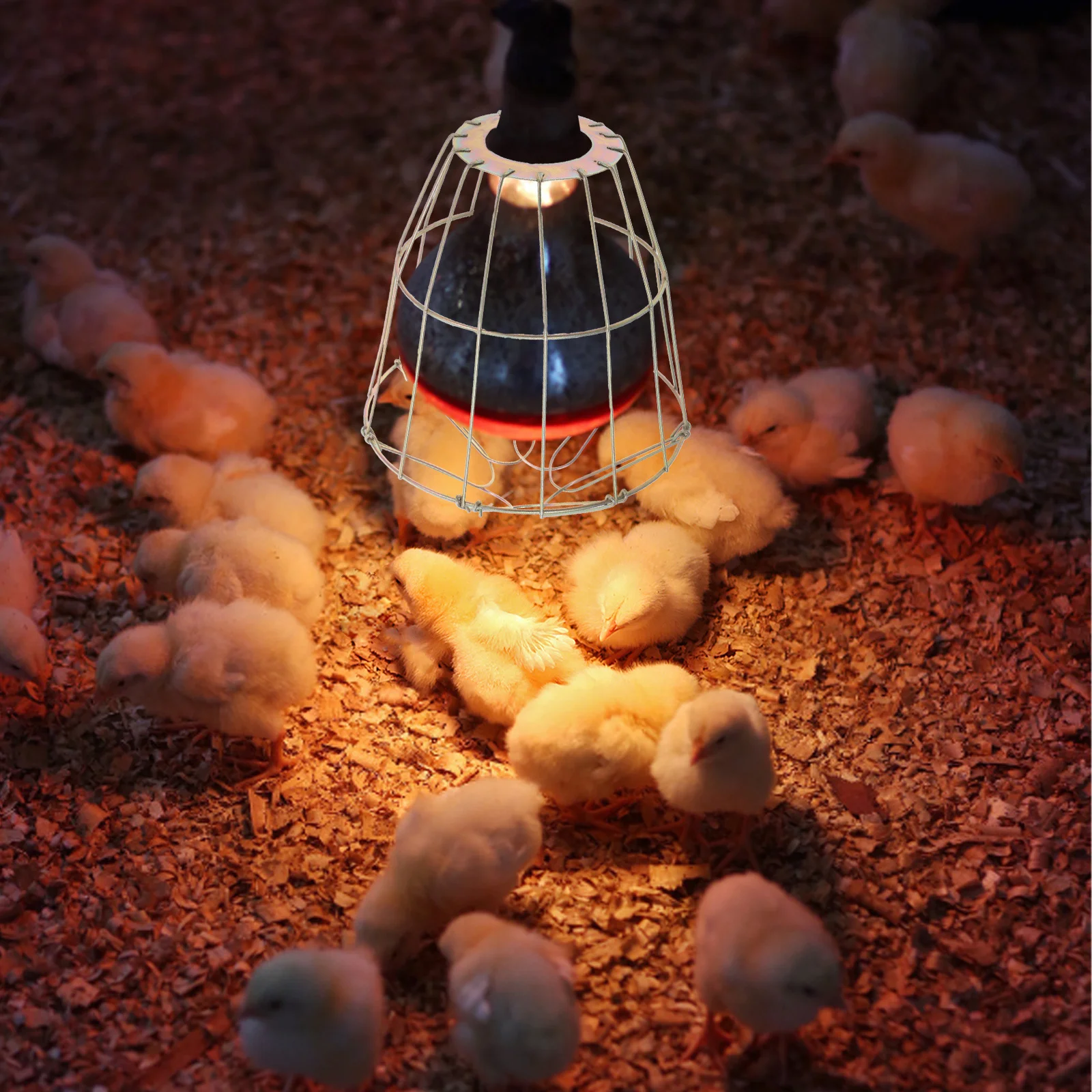 

E27 Small Iron Bulb Shade Protective Wire Cage Vintage Lamp Holder Industrial Light Guard Pendant Lamp Iron Bulb Shade