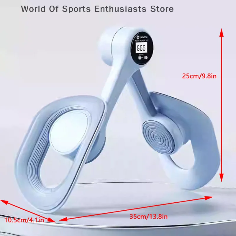 مدرب أرضية الحوض، تمرين أرضية الحوض - ترقية جديدة 2025، عد شاشة ذكية وسطح تركيب موسع