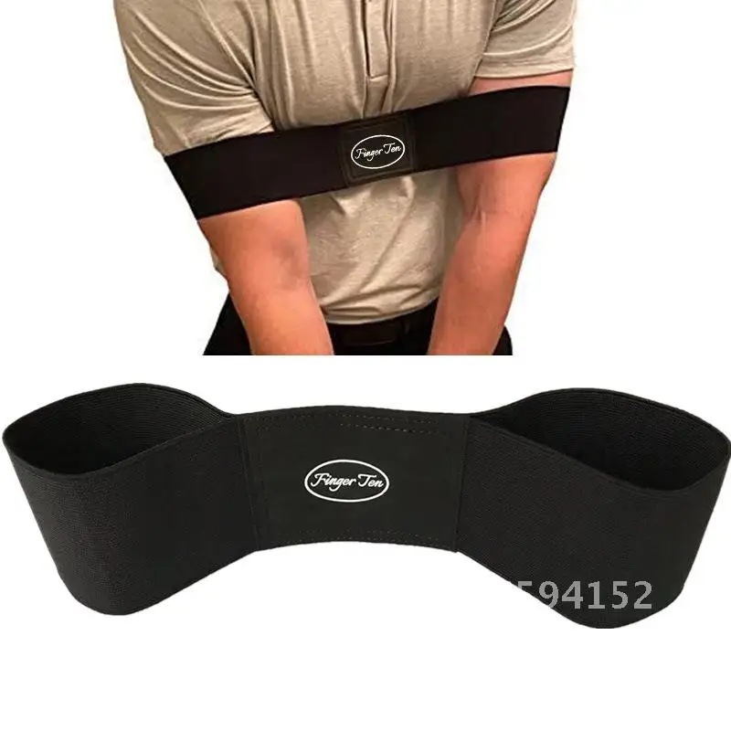 

Golf training device with corrective action swing practice assistance with posture corrector