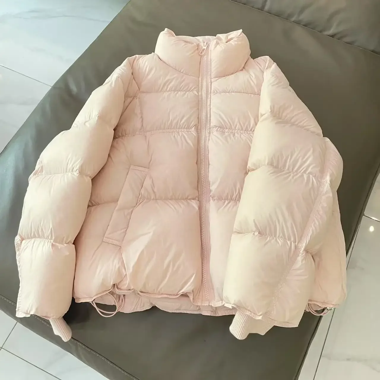 

2026 Winter New Puffer Jacket 90% White Duck Down Jacket Short Down Jacket for Women Puffer Thicken Bread Coat Outerwear