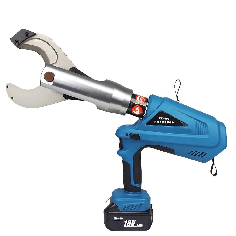 

EZ-65C Cordless Battery Powered Hydraulic Cable Cutter For Dia 105mm Armoured Cable