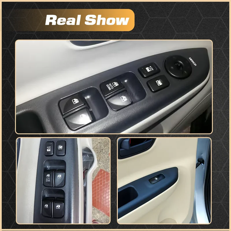 Car Power Window Switch For Hyundai Accent Hyundai Verna Super Hyundai Pony Brio Dodge Attitude 2007-2010 93570-1E110 935801E000