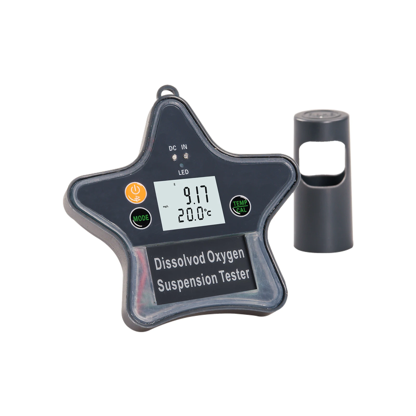 

Digital Dissolved Oxygen Meter Tester with LED Display Auto Temp Compensation APP Connectivity for Aquarium Wastewater 2025 New