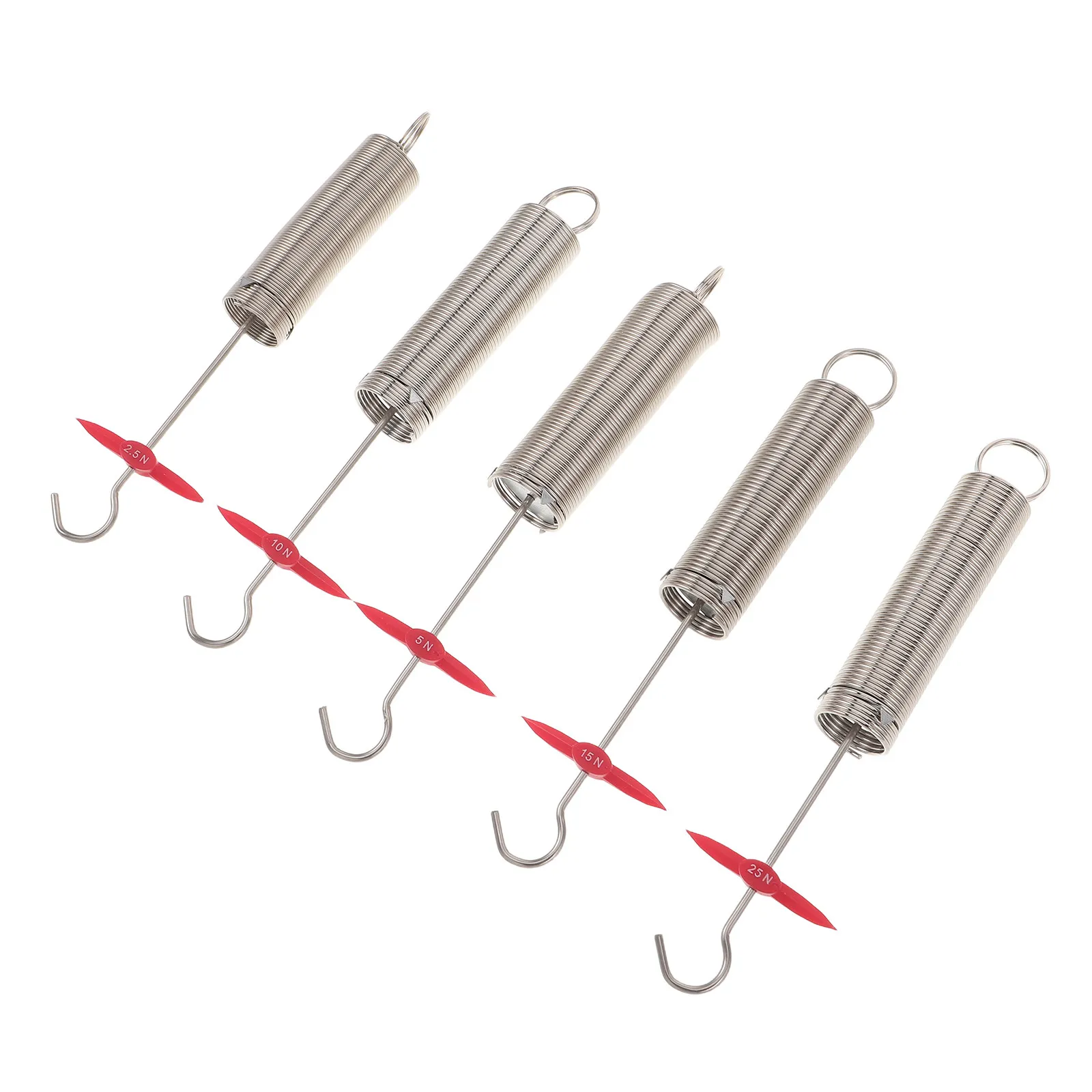 

Набор из 5 пружин для физических экспериментов (Закон Гука), школьное лабораторное оборудование для обучения физике, проектов и занятий в классе