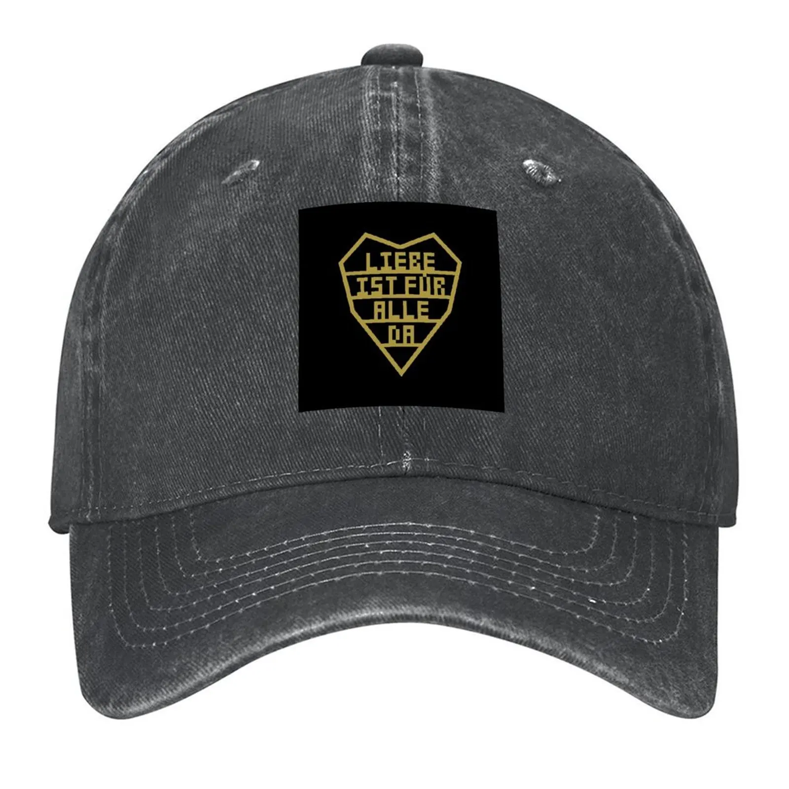 

Liebe ist fr alle da Baseball Cap Luxury man cap Luxury Hat custom Hat golf hat genuine Caps For Women Men's