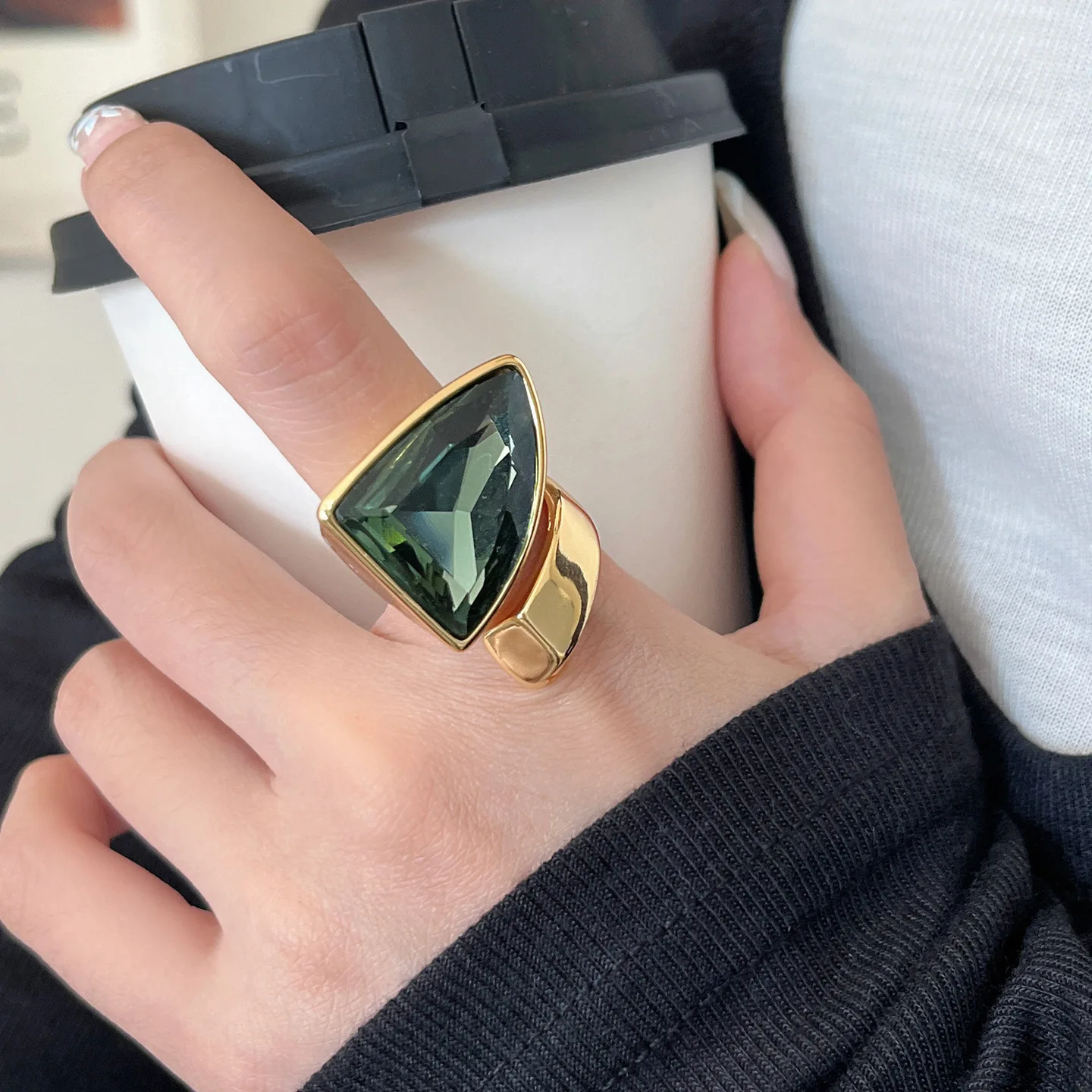 2026 New Style Cobra Open - Ended Ring A Luxurious Niche Design Suitable for Both Men and Women and Gift