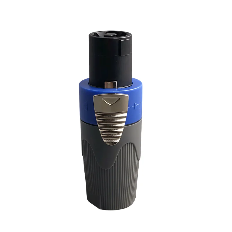 Hot 4 Pole Speaker Plug Twist Lock Cable Connector for NEUTRIK Type NL4FC Speakon 4 Pole Plug Male Audio SPK Connectors 1PCS