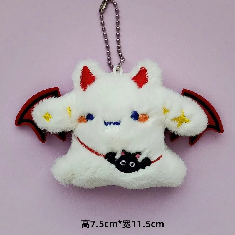 サンリオ ハロウィン デビルシリーズ ぬいぐるみキーホルダー かわいい クロミ メロディ バックパックペンダント 漫画 ハローキティ 子供のお祭りギフト