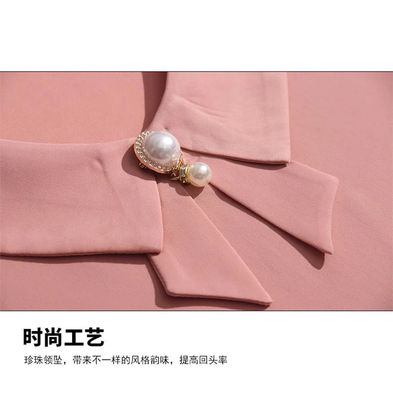 Summer Loose Casual Ruffles Chiffon Blouse Women Short Sleeve Elegant Fashion Solid Collar Top Female Oversized All-match Shirt