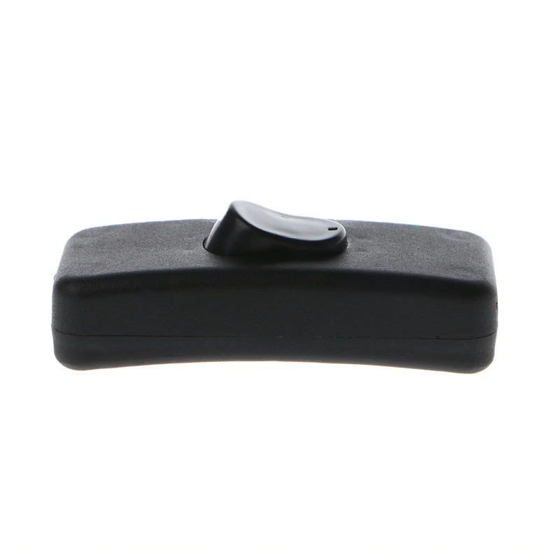 110-250V 2A ON/OFF Inline Switch Two-wire Control Black In line Table Lamp Desk Light Cord Cable Switch
