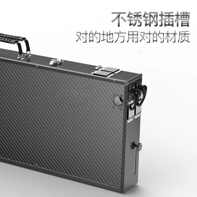 手回し式無水カーボン製ダイオタイ折りたたみプラットフォーム、カーボンファイバー製多機能大型ダイオタイアクセサリー