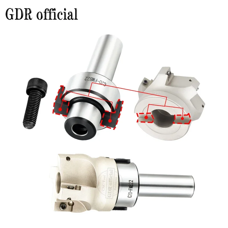 GDR Morse FMB Werkzeughalter R8 C20 C25 C32 MT2 MT3 MT4 FMB22 FMB27 FMB32 FMB40 MT FMB Face FMB Werkzeughalterhalterung Werkzeug – Detail 26