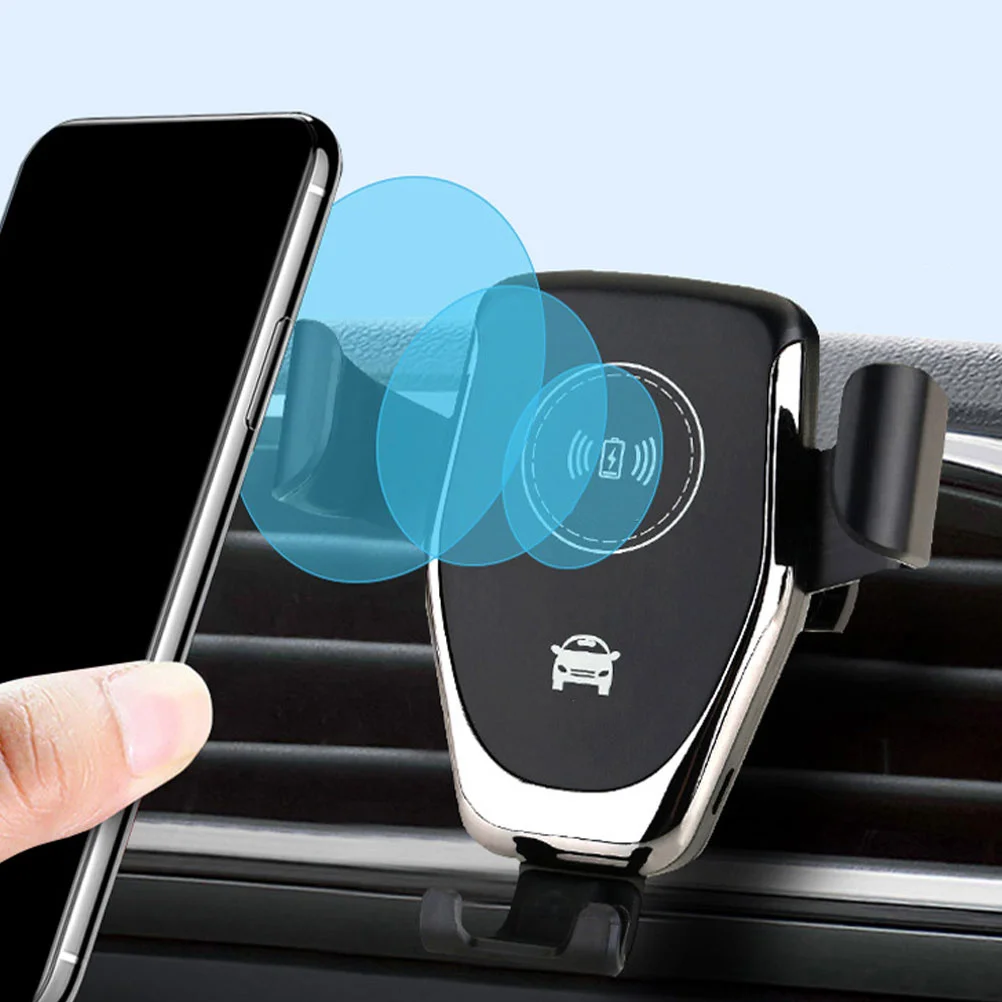 

Wireless Car Car Phone Mount 10W Rotatable Air Vent Phone Holder 4-6.4 Inch Case Compatible Fast Charging Stand