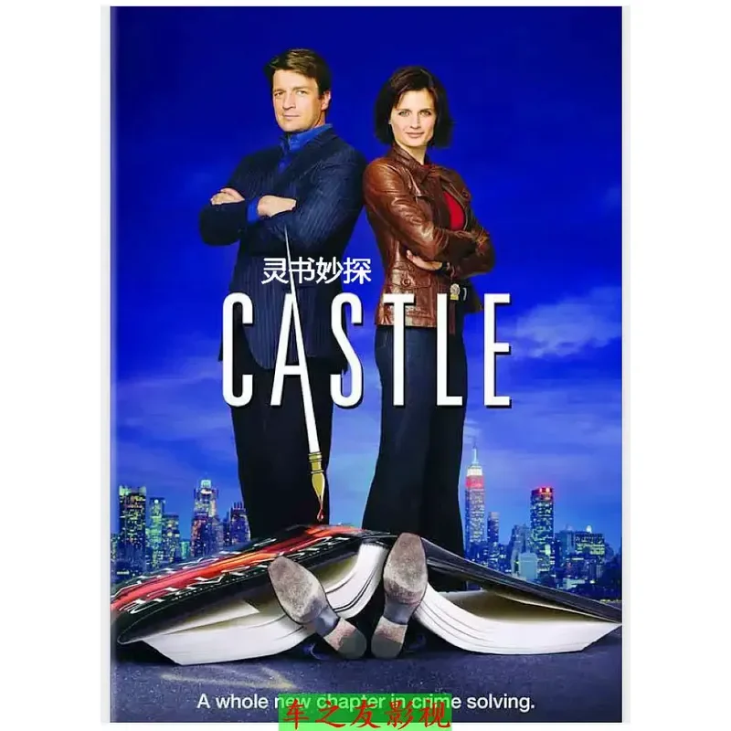 BD Blu-ray High Definition American Drama Castle Season 1-8 Boxed Set 23 Discs