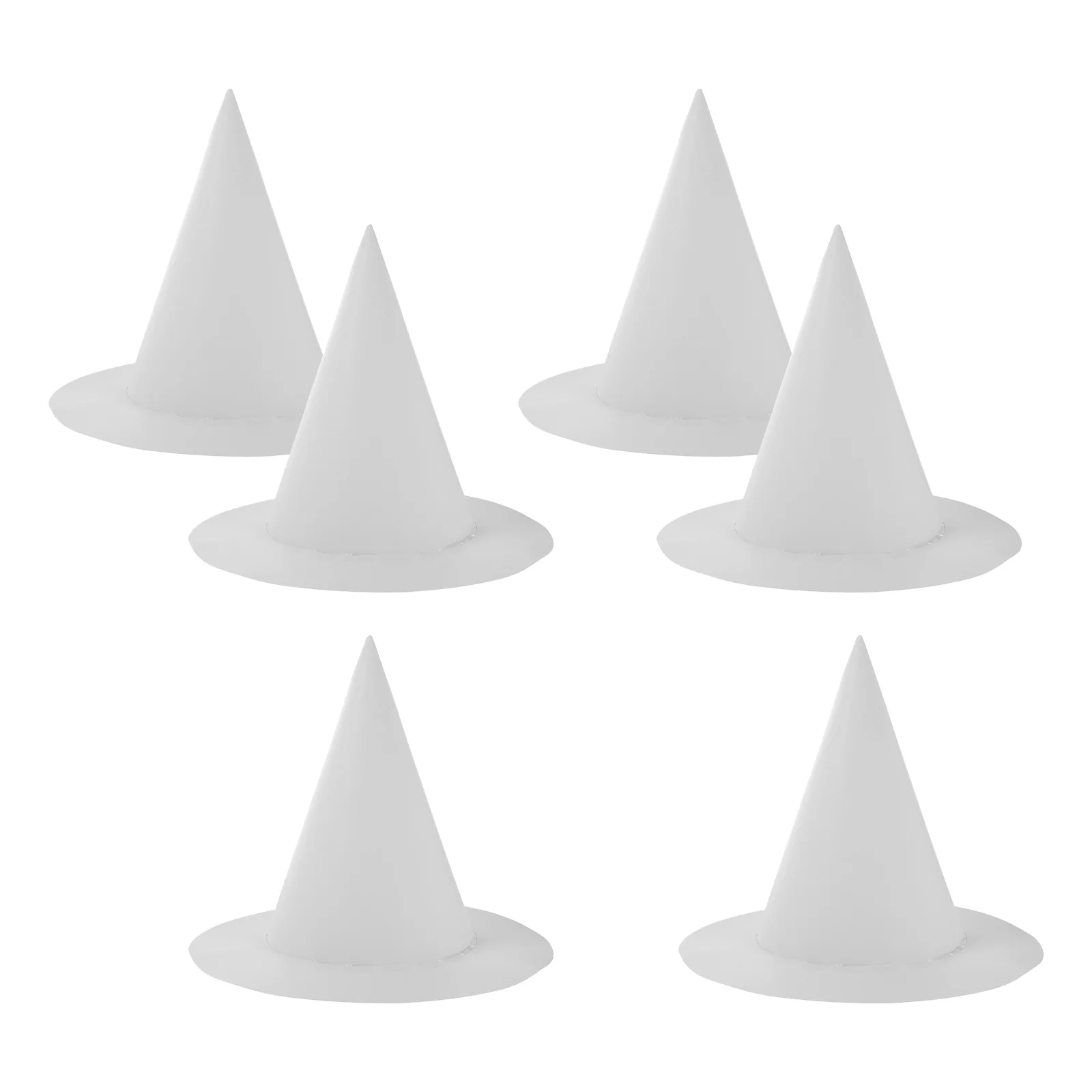 6 pezzi per bambini, carta fai da te, graffiti, cappelli, pittura, artigianato, asilo, laurea, feste, bambini, attività d'arte creativa