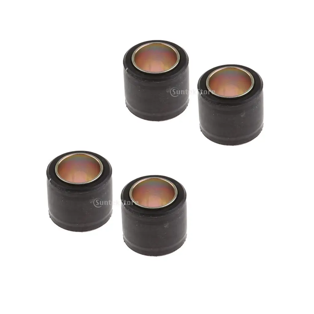 4x 14mm Motorcycle Shock Absorber Bushes Rear Metal Insert Bush