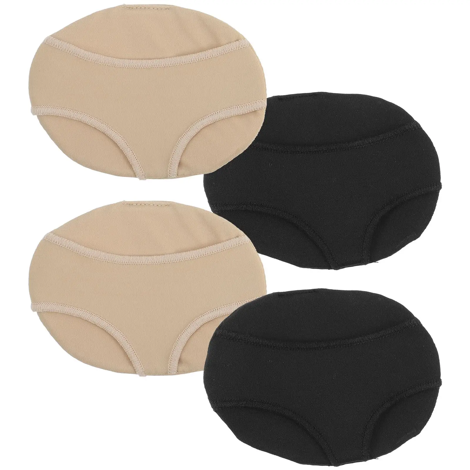 

2 Pairs Forefoot Pad Metatarsal Cushions L Size Skin Color Relief Anti Support Insoles Foot Care Tools