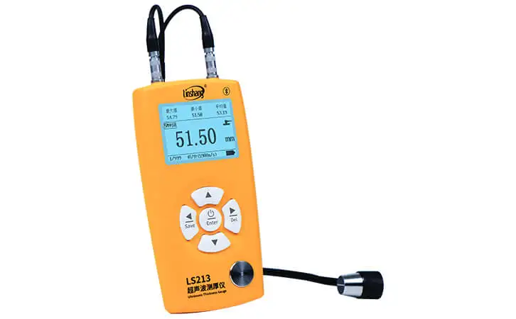 LS213 UTM UTG UT Ultrasonic Thickness Gauge Tester Meter Measuring Range 0.8-350mm(45#steel)