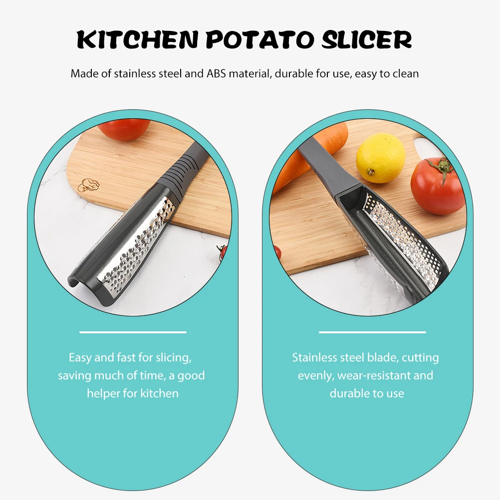

Multifunctional Stainless Steel Vegetable Grater Clean Fast Slicing Manual Design No Hand Injury Practical