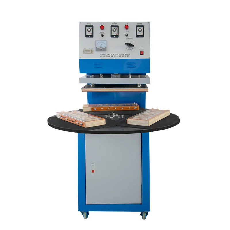 

500 PVC Semi automatic blister packing sealing machine