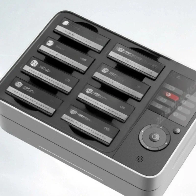 Intelligent work card collection station, smart work card in exhibition hall stores, intelligent voice to text, real-time upload