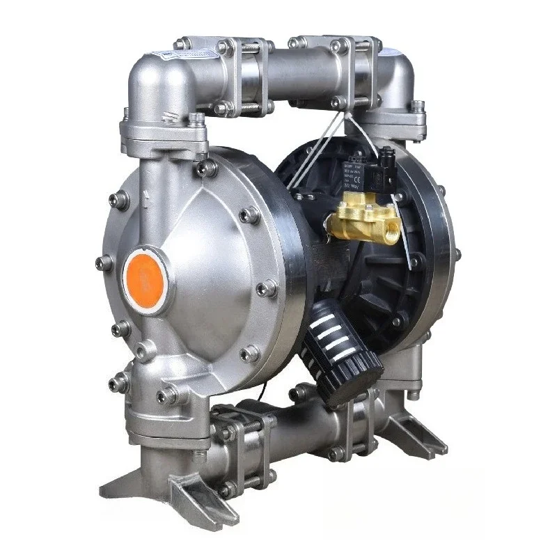 No leakage self-priming corrosion resistance, pneumatic diaphragm pump, stainless steel reciprocating