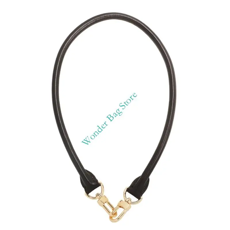 PU Leather Replacement Shoulder Strap for Purses and Bags, 70 Narrow Bag Strap with Gold Tone Clasps for Everyday Carry
