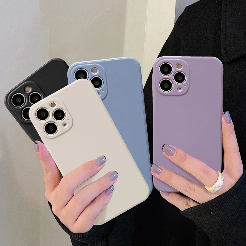 Handyhülle für iPhone 11, 12, 13, 14 Pro Max 13 Mini, luxuriöses Original, flüssiges Silikon, weiche Hülle, weiche Rückseite – Detail 2