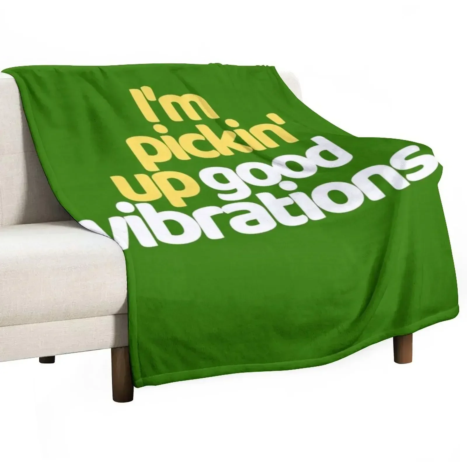 The Beach Boys - Good Vibrations Throw Blanket Hair Luxury St Blankets