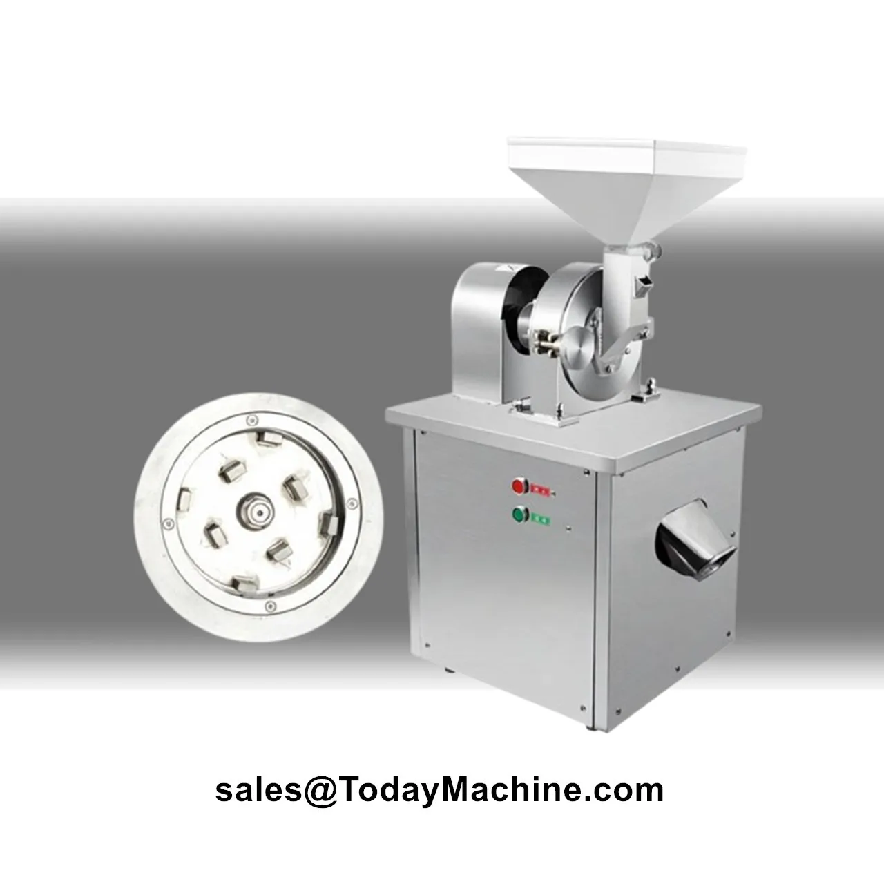 Automatic Rice Spice Pepper Universal Pulverizer Powder Food Grinding Machine