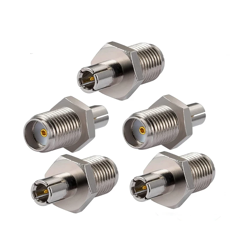 1 Stück RF-Koaxialadapter SMA-Buchse auf TS9-Koaxialstecker, vernickelte Verbindung. – Detail 6