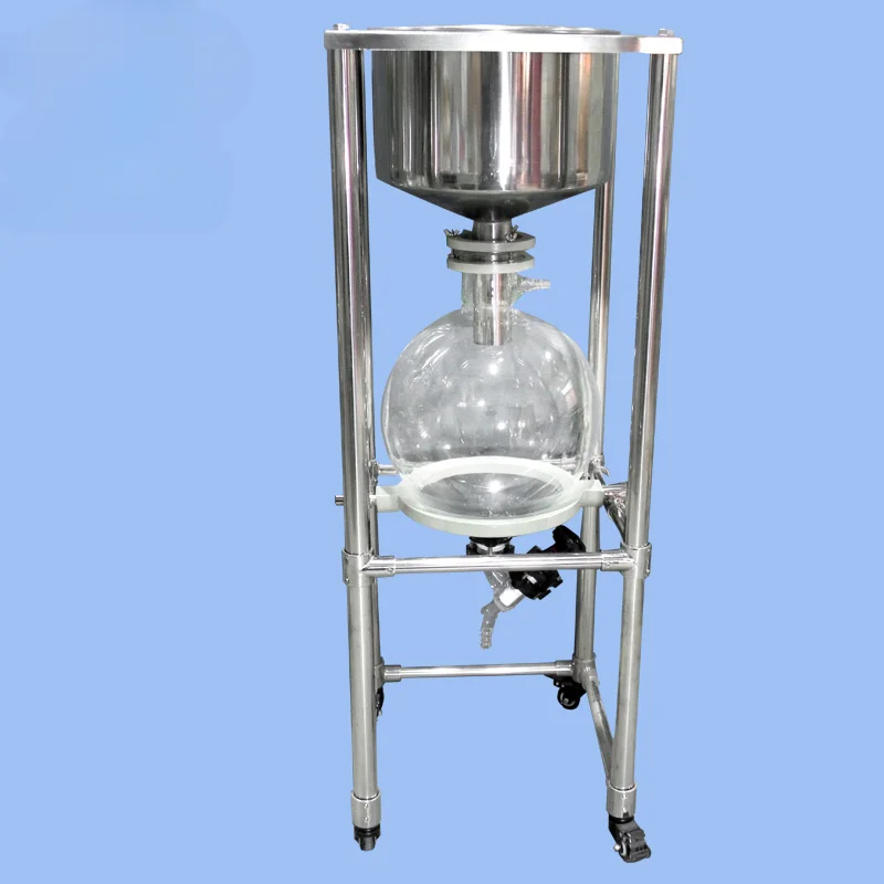 Laboratory Use Vertical Cylindrical Device Vacuum Glass Filter/industrial Filtration Equipment