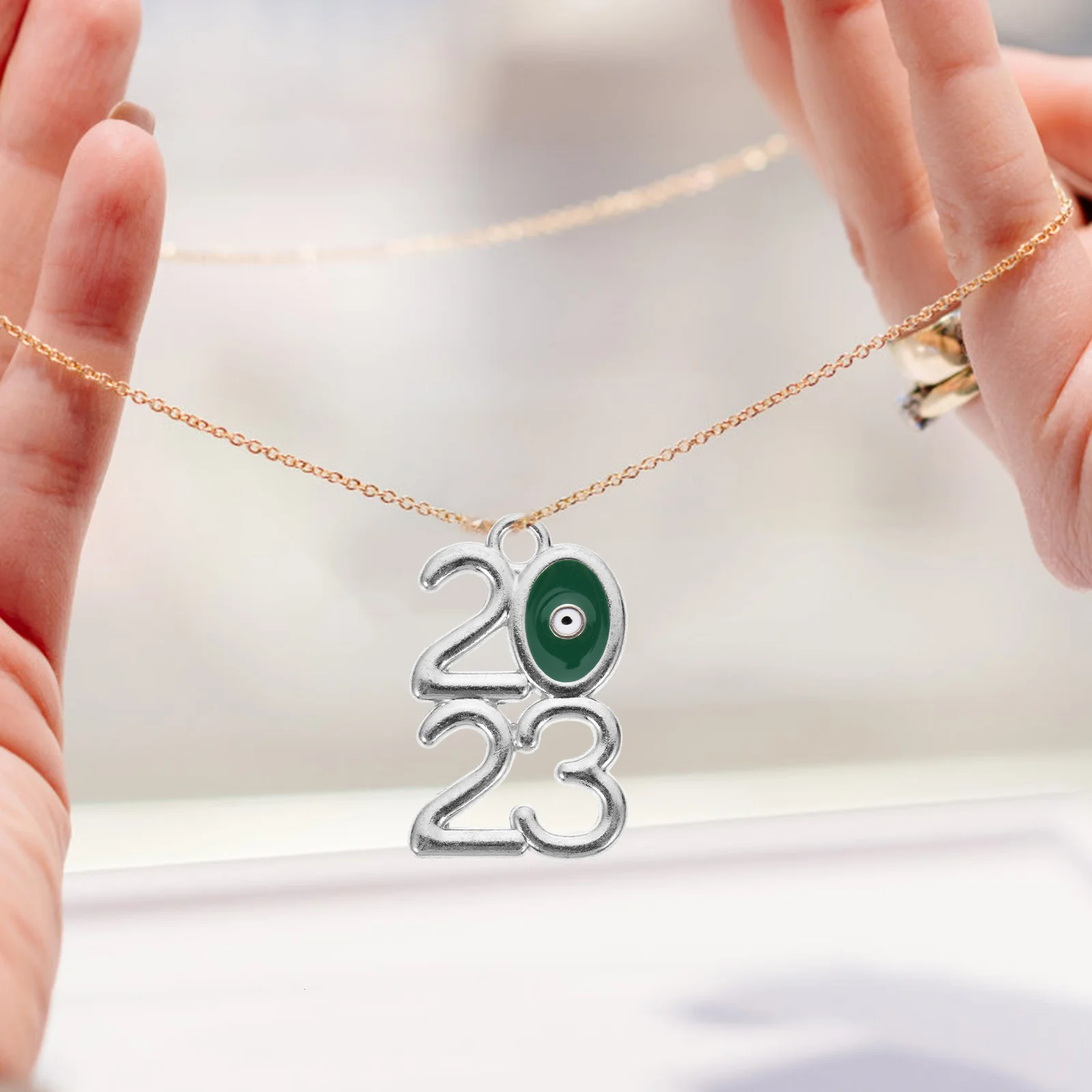 

20 Pcs 2023 Pendant DIY Jewelry Accessories Durable Material Smooth Edge Charms Keychain Necklace Earring Bracelet Craft Project