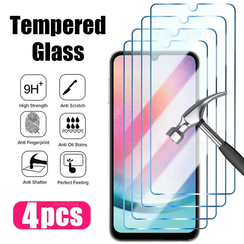 5Pcs Tempered Glass For Motorola Moto G22 G32 G42 G52 G62 G72 G82 Screen Protectors