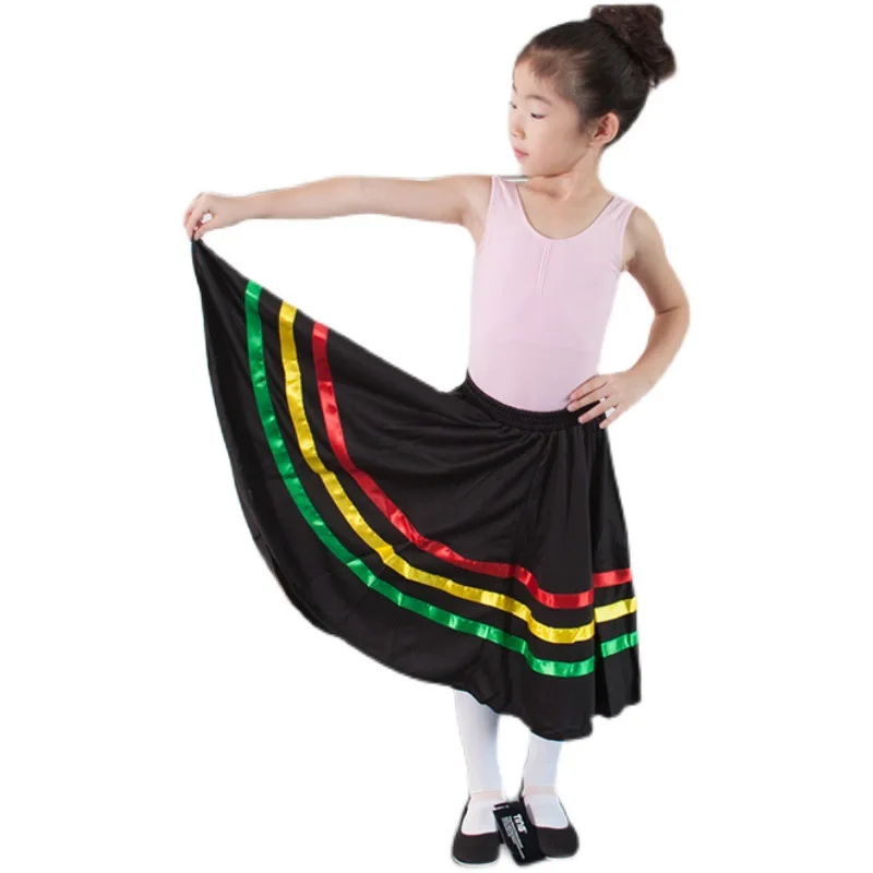 1pcs/lot fashion style children ballet dance skirt girl black ballet skirt