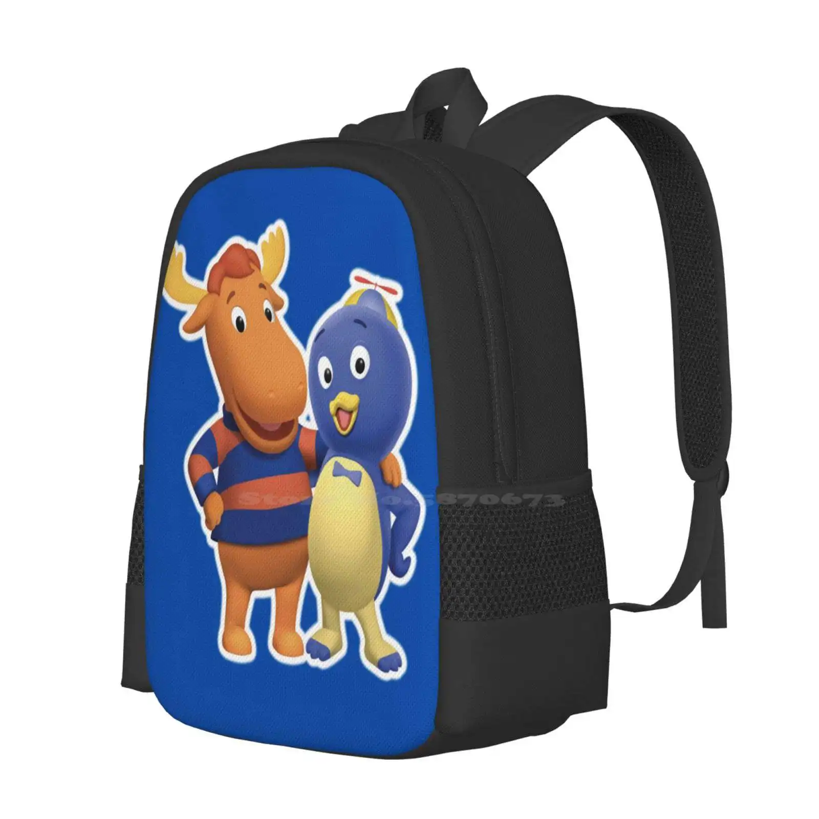 The Backyardigans Tyrone And Pablo Hot Sale Schoolbag Backpack Fashion Bags The Backyardigans Company The Backyardigans All The