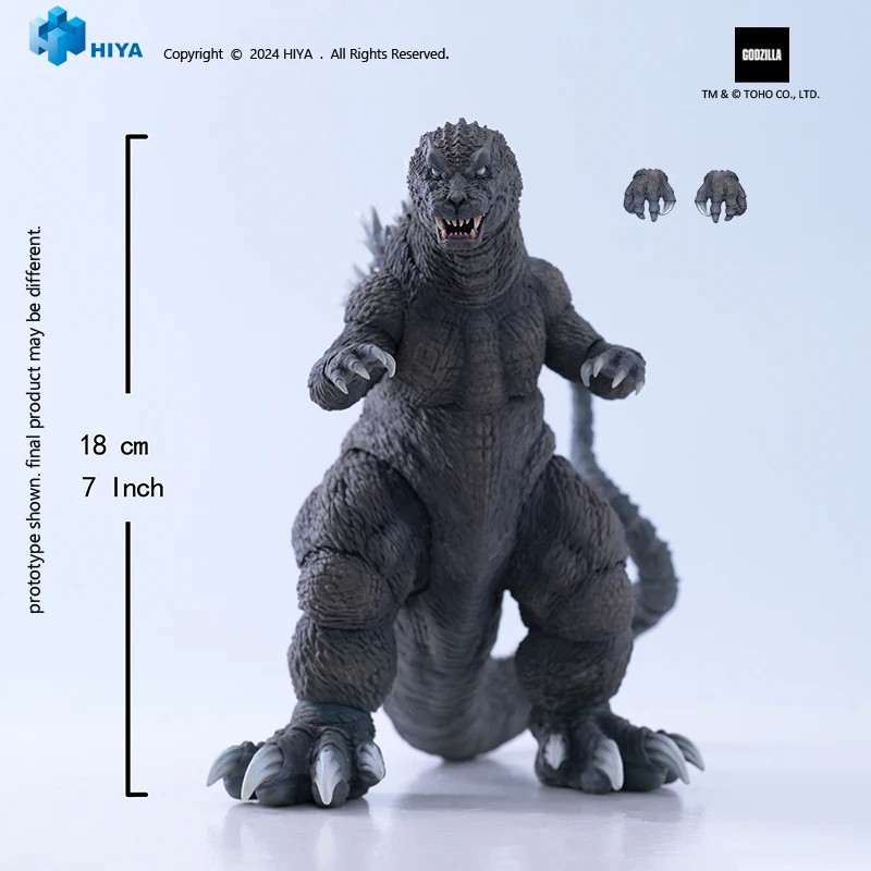 HIYA Exquisite Basic Godzilla Mothra King Ghidorah Giant Monsters All-Out Attack 2001 Anime Action Figure Toy Model Collection