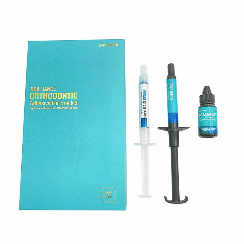 1 Satz zahn ärztliches licht härten des Ätz gel für das Intro-Kit für kiefer ortho pä dische Brackets