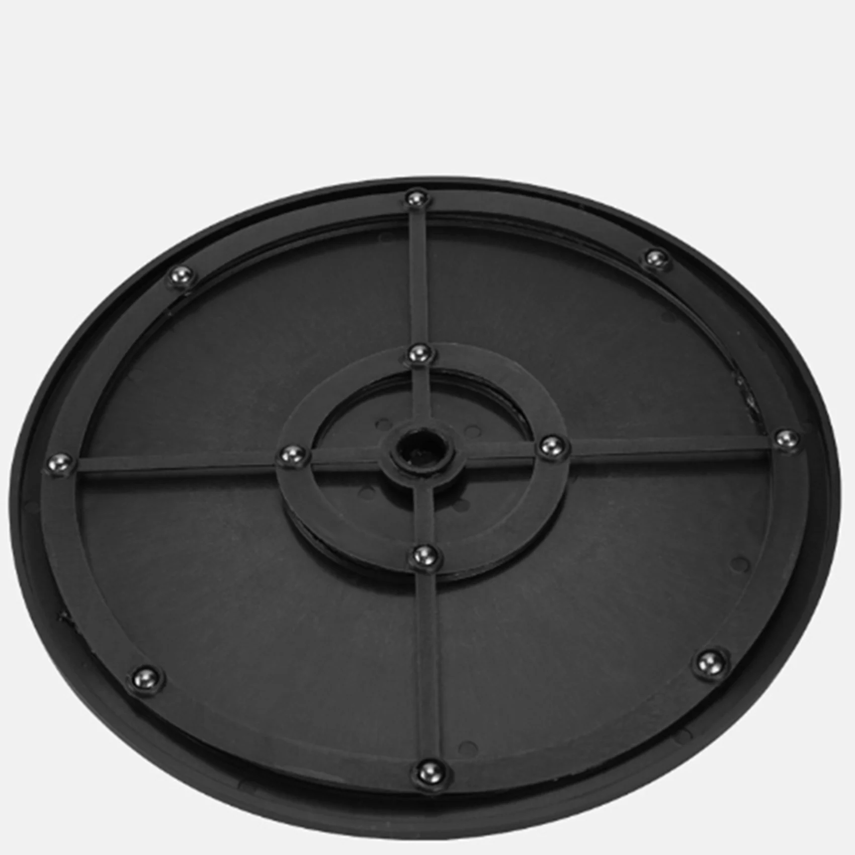 

AB33-2Pcs 12Inch Bonsai Turntable Rotating Plate Wheel Revolving Home Kitchen Display Stand