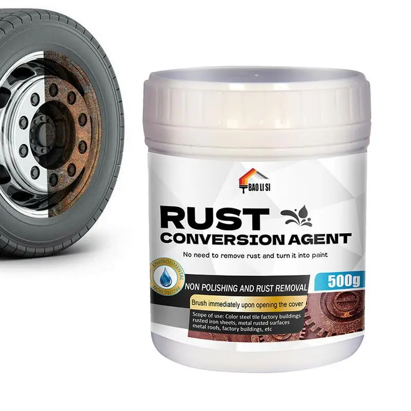 Rust Reformer 500ml Rust Reform Rusty Metal Primer Professional Water-Based Convert Rust Into A Ready To Paint Surface